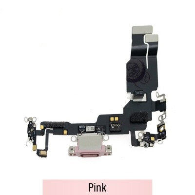 Charging Port for iPhone 15 (Purple)-Pink Charging Port for iPhone 15 (Purple)-Pink